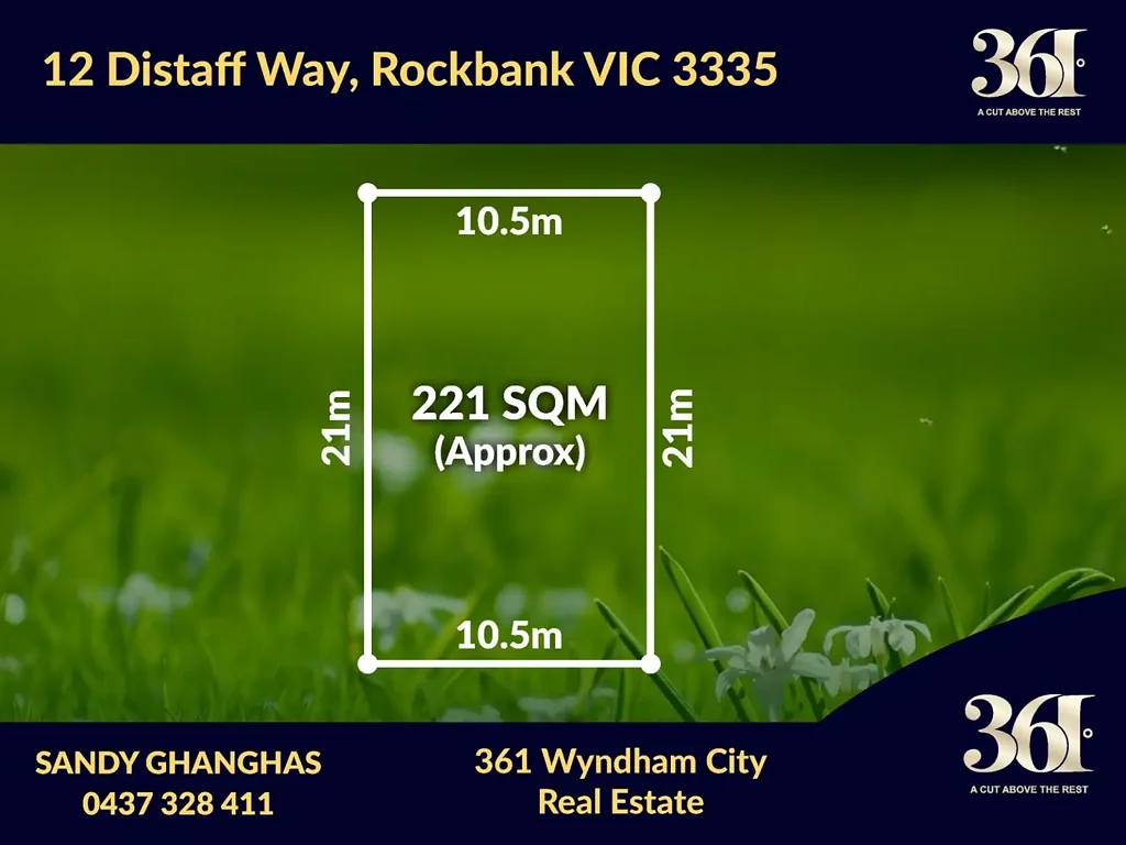Rockbank 12 DISTAFF WAY, ROCKBANK, VIC 3335