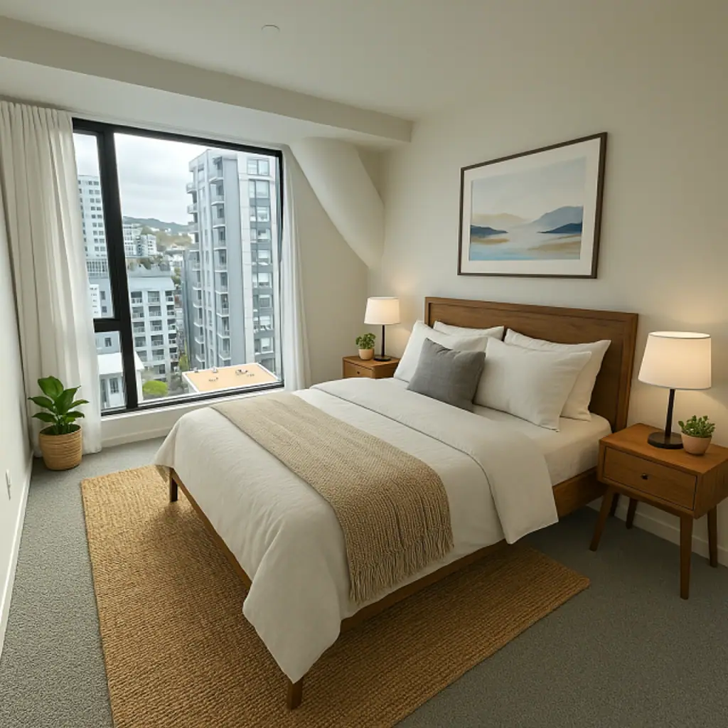 Te Aro 3chambre SAFEST APARTMENT BUILDING IN WELLINGTON