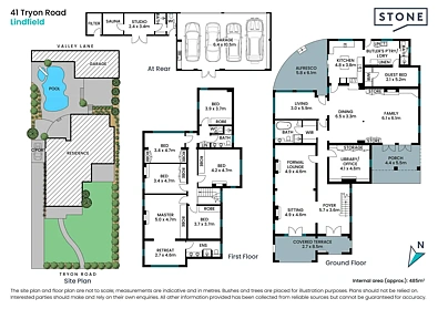 41 Tryon Road, Lindfield, NSW 2070, 6房, 4浴, House