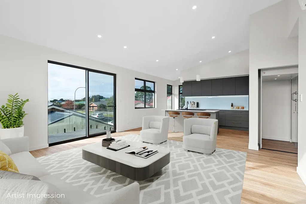 St Helens 3房  "Stylish New Build Townhouse Featuring Lift Access and Coastal Living"
