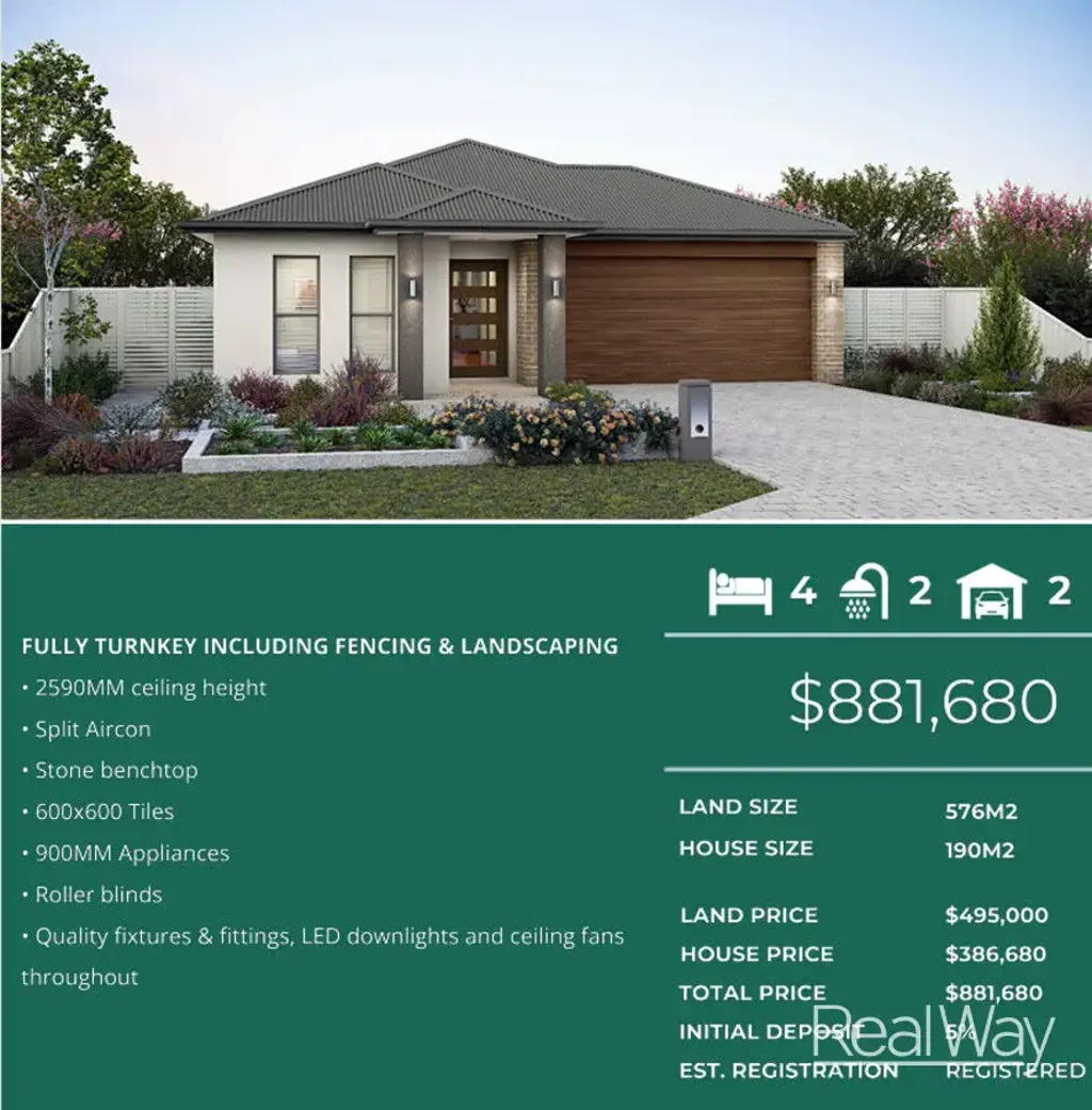 Yarrabilba 4ਬੈੱਡਰੂਮ House and Land Package – Registered Block of Land with House on It – Brand New Designer Home in Yarrabilba
