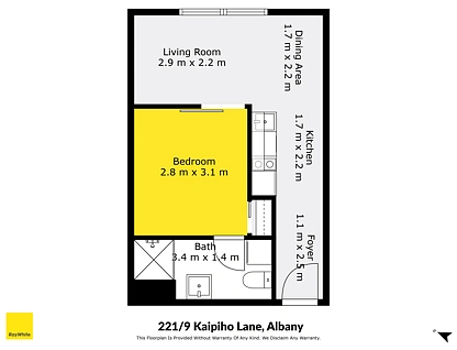 221/9 Kaipiho Lane, Albany, North Shore City, 1房, 1浴, Apartment