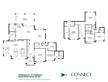14 Montvue Court, Gisborne, VIC 3437, 4部屋, 3バスルーム, House