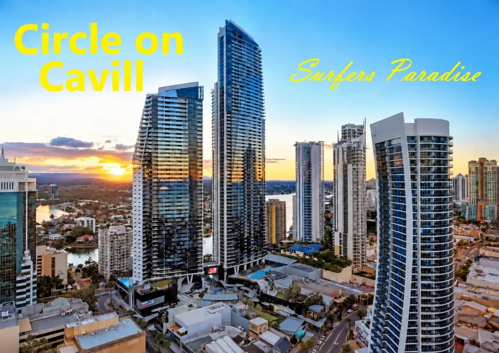 Surfers Paradise 1બેડરૂમ Gold Coast luxury "Circle on Cavill" in the heart of Surfers Paradise.