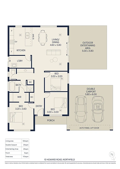 10 Howard Road, Northfield, SA 5085, 3 Bedrooms, 1 Bathrooms, House