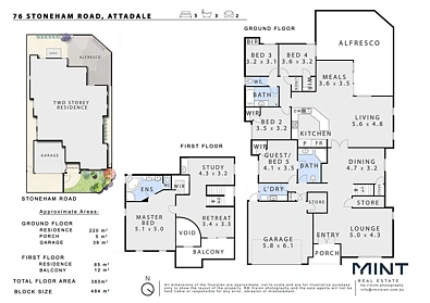 76 Stoneham Road, Attadale, WA 6156, 5 slaapkamers, 3 badkamers, House