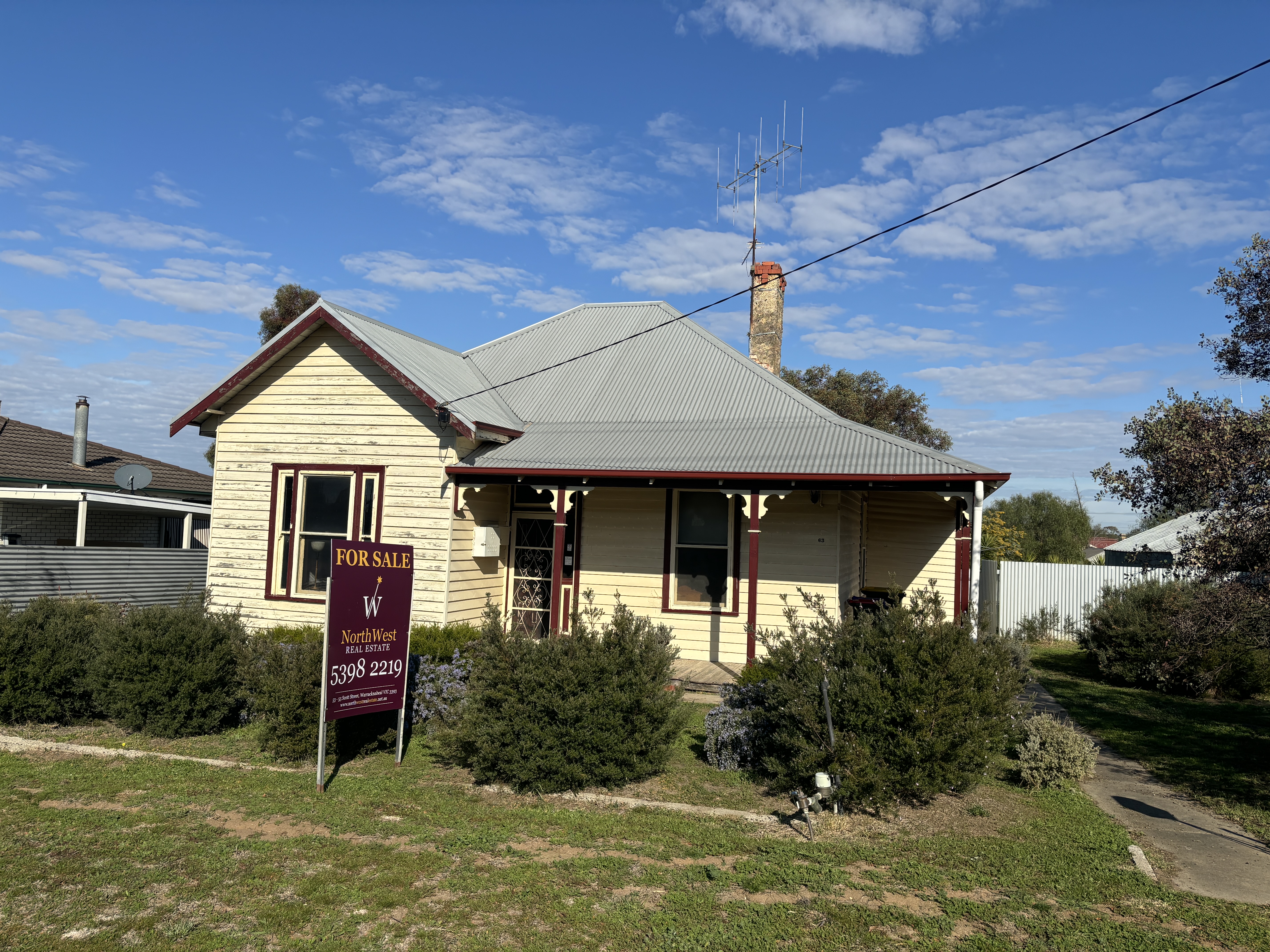 63 ELLERMAN ST, DIMBOOLA VIC 3414, 0部屋, 0バスルーム, House