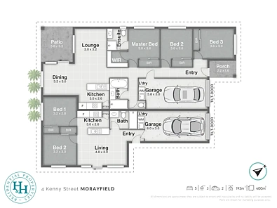 Floor plan - 4 Kenny Street, Morayfield, QLD 4506