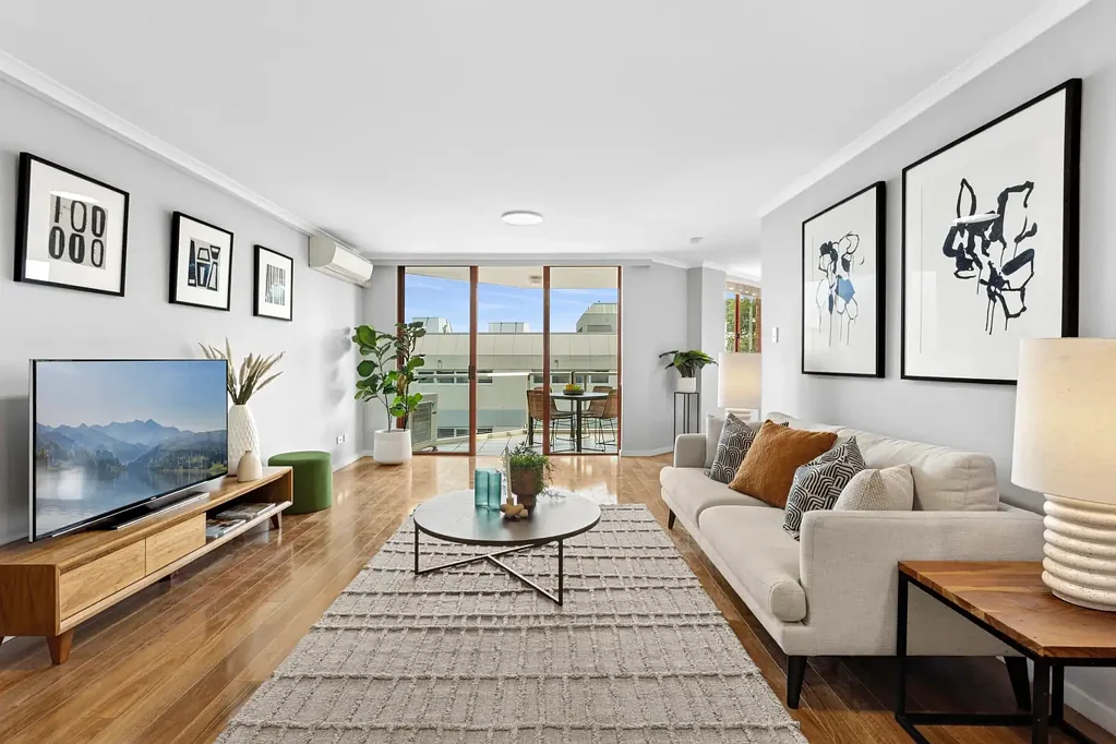 Wollstonecraft 2ห้องนอน Generously Proportioned Apartment in Resort-Style Complex