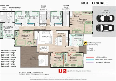 8 Gow Court, Crestmead, QLD 4132, 8房, 2浴, House
