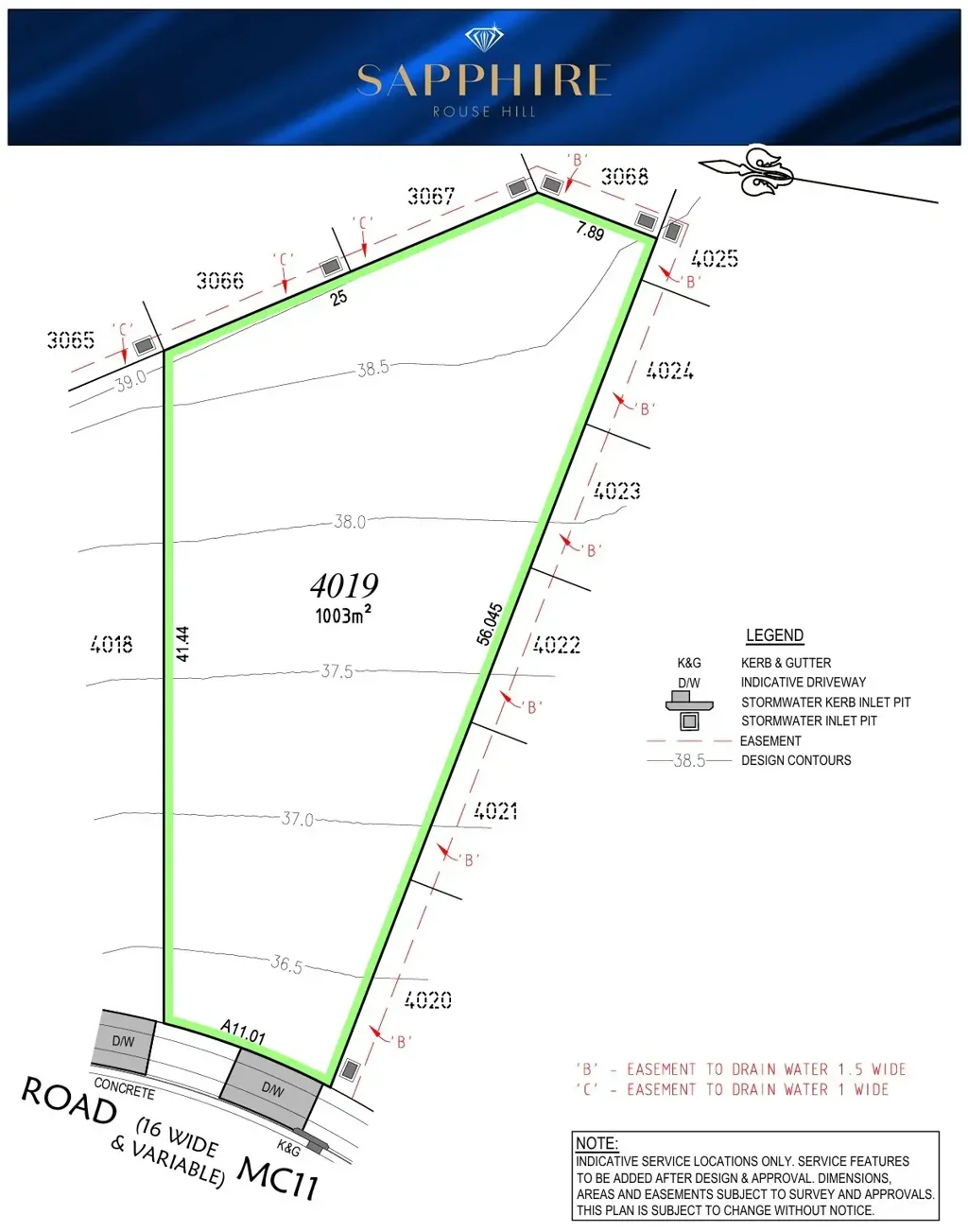 Rouse Hill Rare 1,000㎡+ Land in Rouse Hill's Most Prestigious Estate
