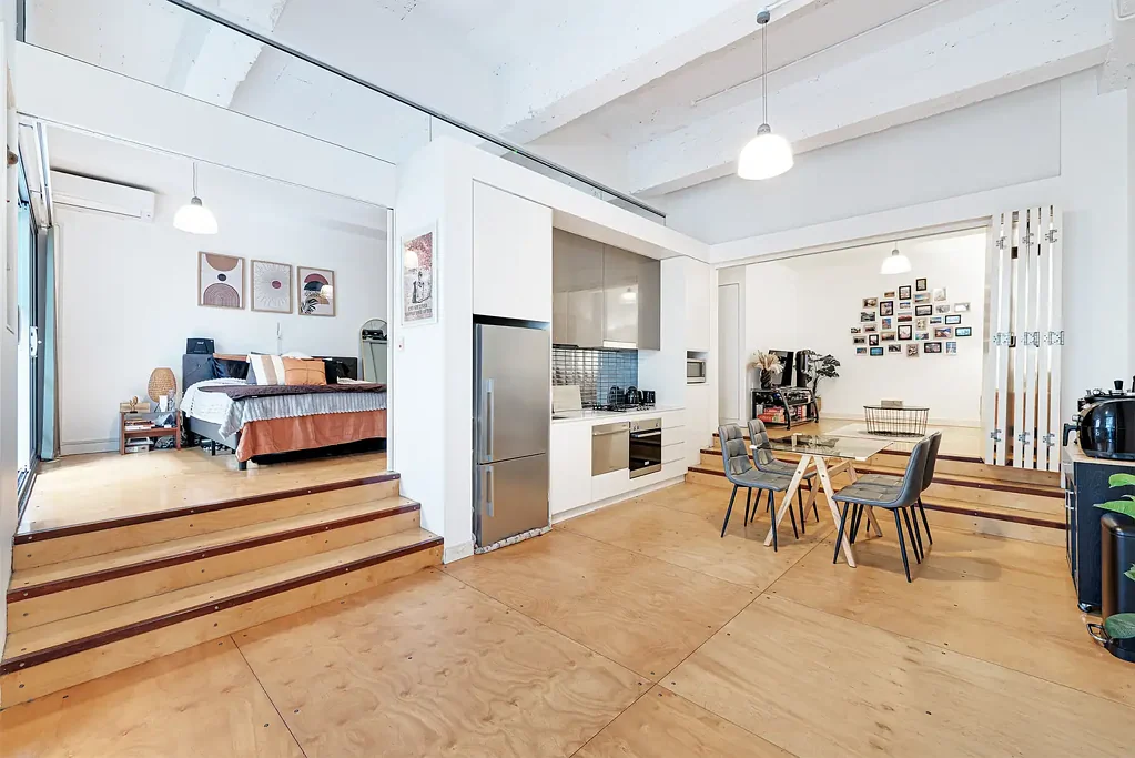 Oversized Warehouse Apartment with Private Courtyard - Offered Unfurnished