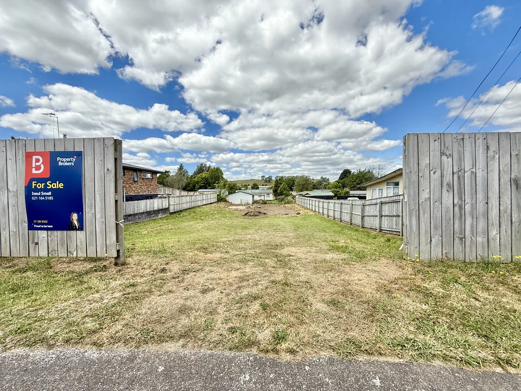 Tokoroa  A blank canvas ...... ready for you!