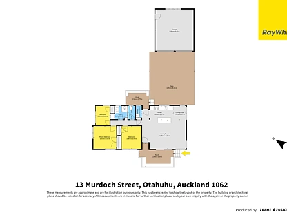 13 Murdoch Street, Otahuhu, Auckland City, 3 Kuwarto, 1 Banyo, House