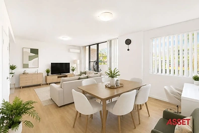 Hornsby 2chambre Modern Spacious Two-Bedroom Apartment with Study Nook & Dual Balconies