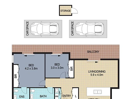 408/68 Lumsden Avenue, North Kellyville, Central Tablelands, 2 ห้องนอน, 2 ห้องน้ำ, Apartment