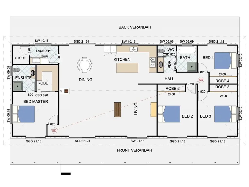 Tenterfield 4房  Coming Soon | Brand New Home, Shed & Dam on Acreage