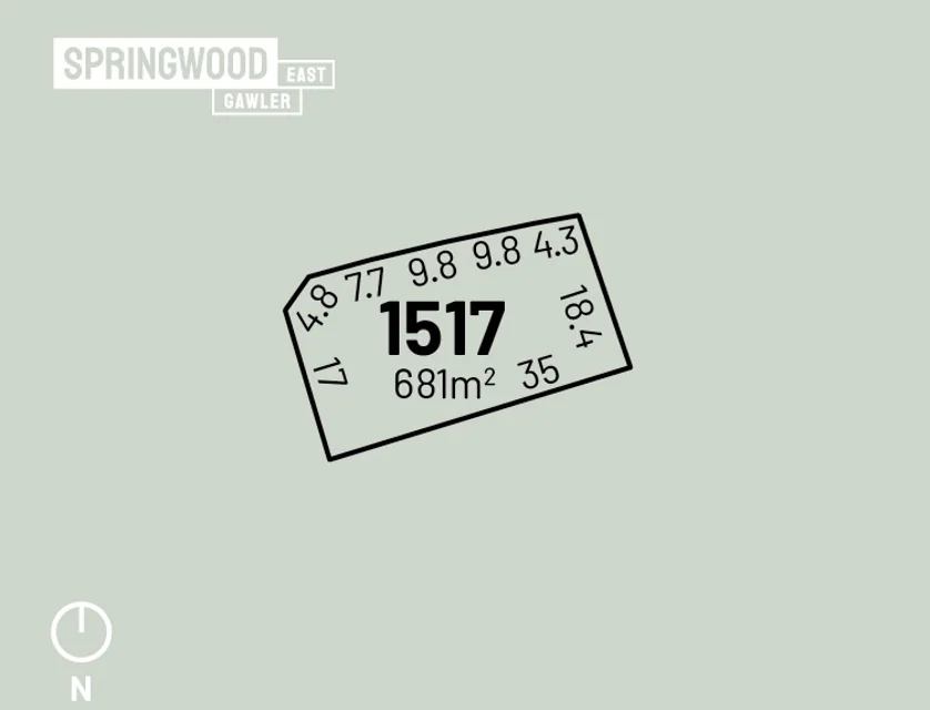 LOT 1517 Connor Avenue, Gawler East, Northern Adelaide, 0 ห้องนอน, 0 ห้องน้ำ, Section
