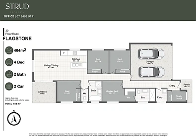 39 Polar Road, Flagstone, QLD 4280, 4房, 2浴, House