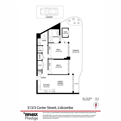 313/3 Carter Street, Lidcombe, NSW 2141, 2房, 2浴, Apartment