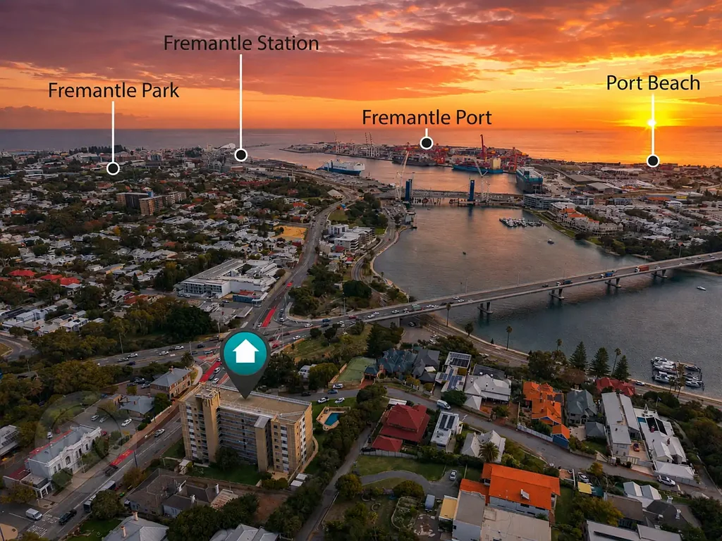 East Fremantle 2कमरा ICONIC - RIVERSIDE LIVING