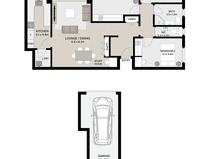 6/1150 Pittwater Road, Collaroy, Northern Beaches, 3 कमरे, 2 बाथरूम, Apartment