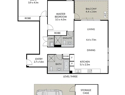 29/28 Gower Street, Summer Hill, Inner West, 2 ਕਮਰੇ, 2 ਬਾਥਰੂਮ, Apartment