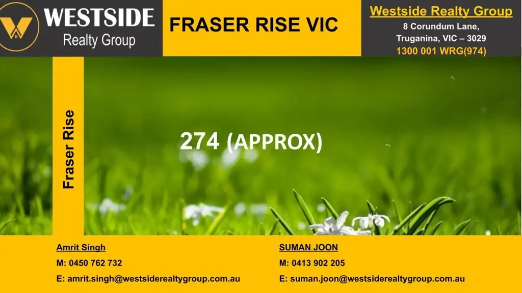 સરનામું રાખવામાં આવ્યું, Fraser Rise, VIC 3336