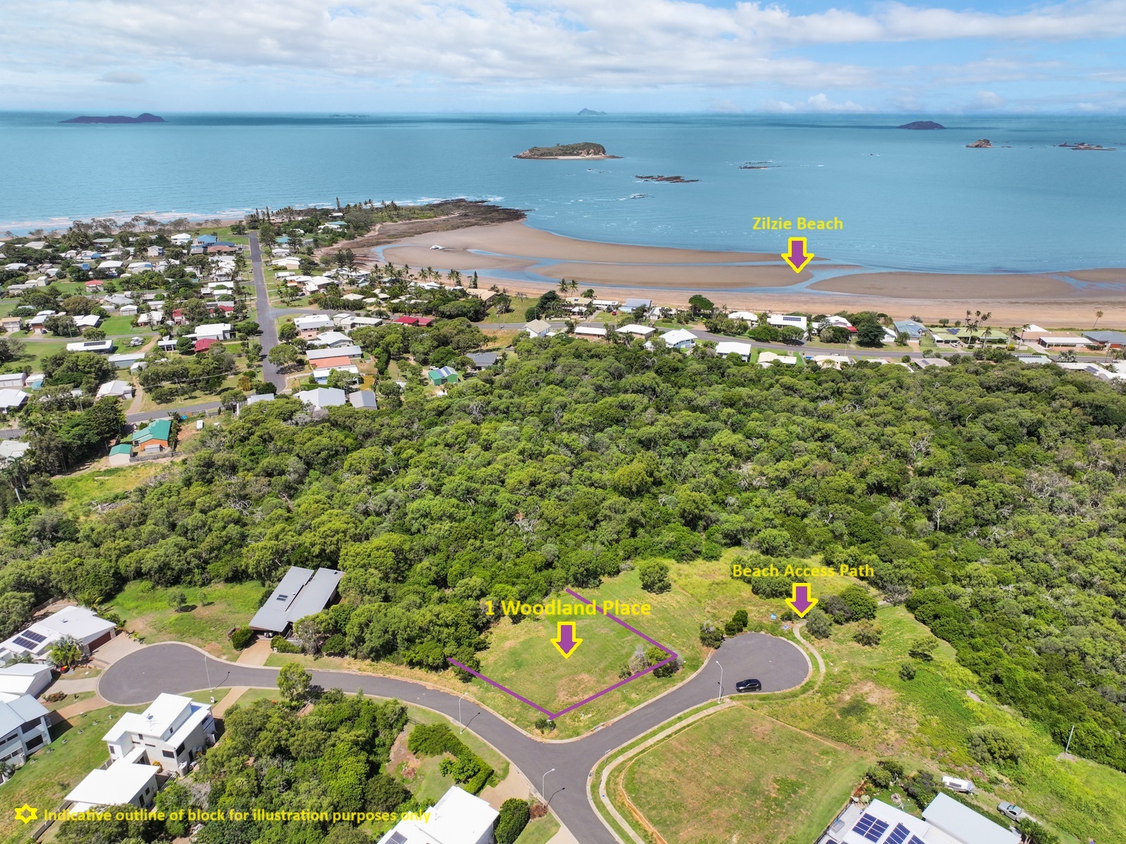 1 WOODLAND PL, ZILZIE QLD 4710, 0房, 0浴, Section