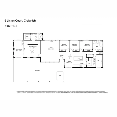 5 Linton Court, Craignish, QLD 4655, 4房, 2浴, House