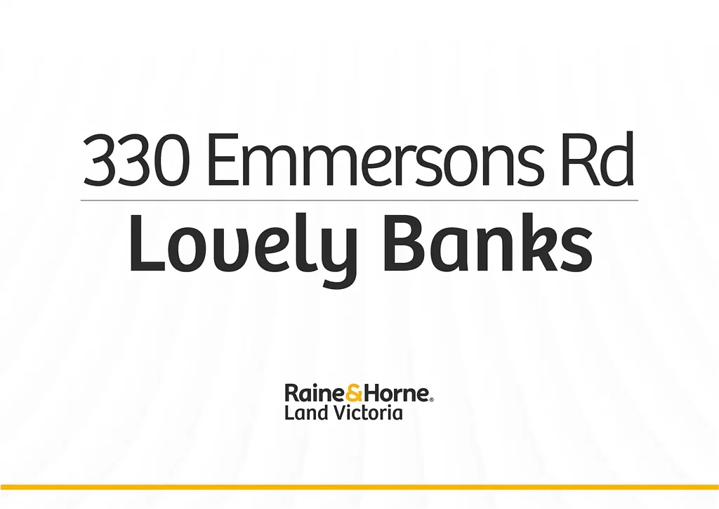 Lovely Banks 4部屋 Premium 32-Acre UGZ Landholding in Lovely Banks Growth Corridor