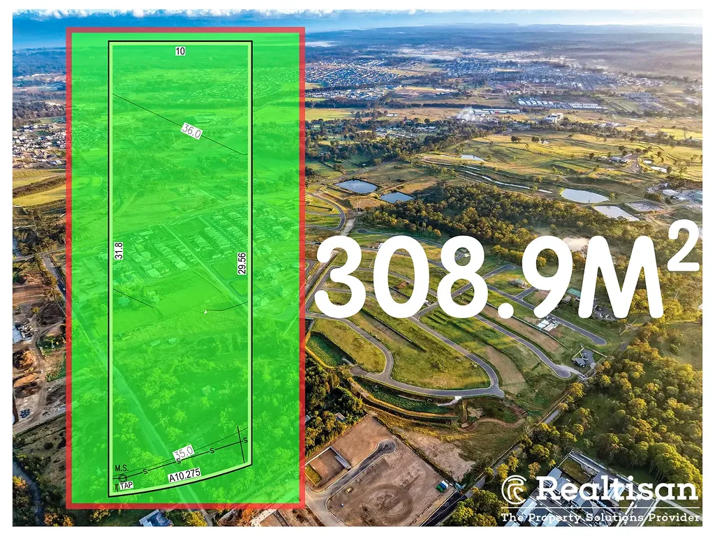 Rouse Hill REGISTERED NORTH-FACING LAND | 308.9M² | 10M FRONTAGE | ELEVATED POSITION WITH BLUE MOUNTAINS VIEWS | BUILD NOW IN THRIVING WEST ROUSE HILL 2155