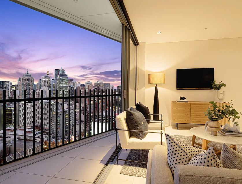 2701/18 Park Lane, Chippendale, Sydney CBD, 2 ห้องนอน, 2 ห้องน้ำ, Apartment