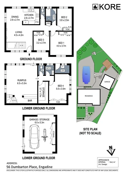 56 Dumbarton Place, Engadine, NSW 2233, 4 slaapkamers, 2 badkamers, House