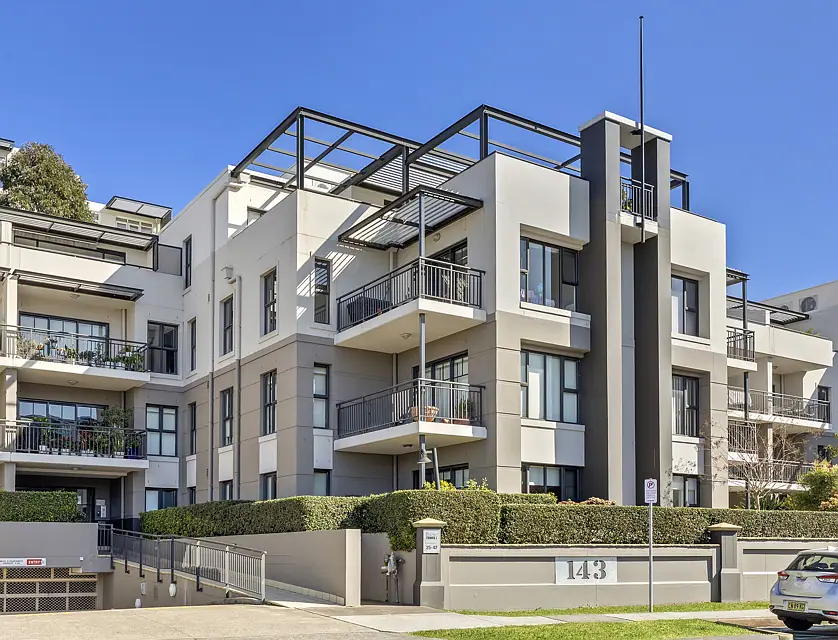 34/143 Bowden Street, Meadowbank, Upper North Shore, 1 રૂમ, 1 બાથરૂમ, Apartment
