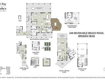 248 Seven Mile Beach Road, Broken Head, North Coast, 5房, 3浴, House
