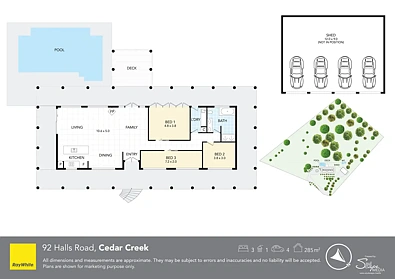 92 Halls Road, Cedar Creek, QLD 4520, 3 Schlafzimmer, 1 Badezimmer, House