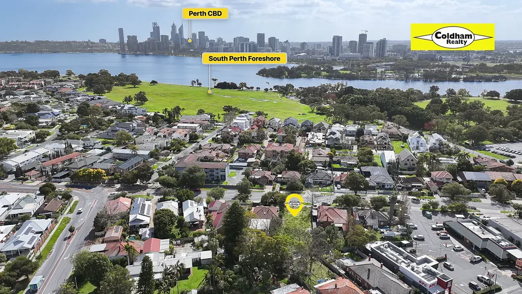 South Perth Rare Opportunity. R80 Develop Site. Apartments/Townhouses or Build Your Dream Home ! City View Available.