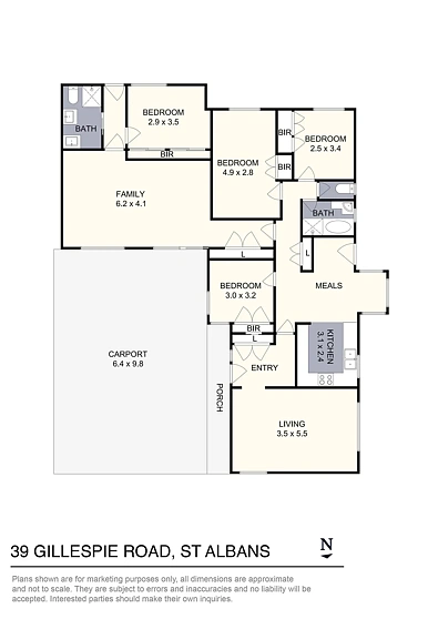 39 Gillespie Road, St Albans, VIC 3021, 4 slaapkamers, 2 badkamers, House
