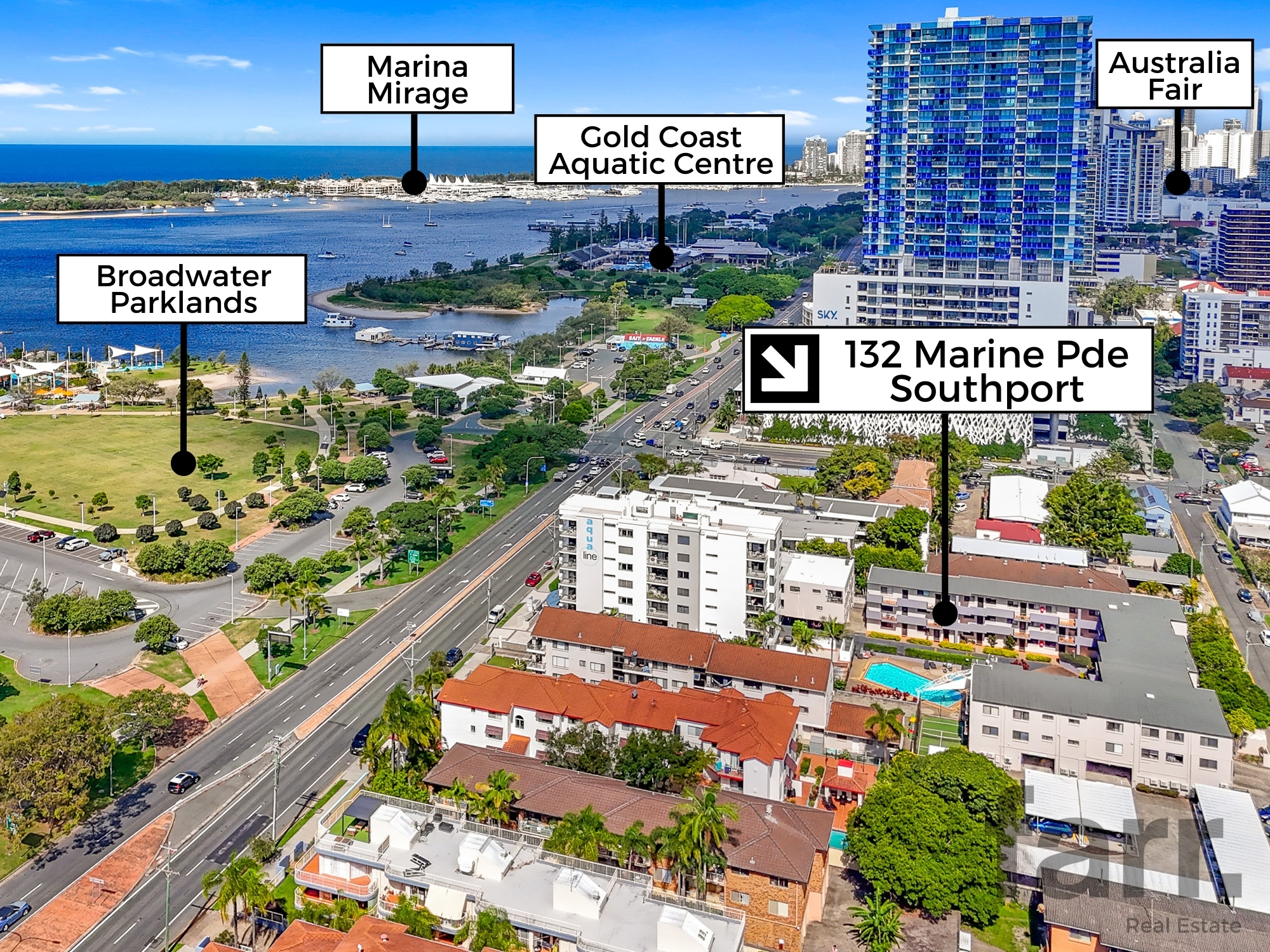 132-134 MARINE PDE, SOUTHPORT QLD 4215, 0 chambres, 0 salles de bain, Studio