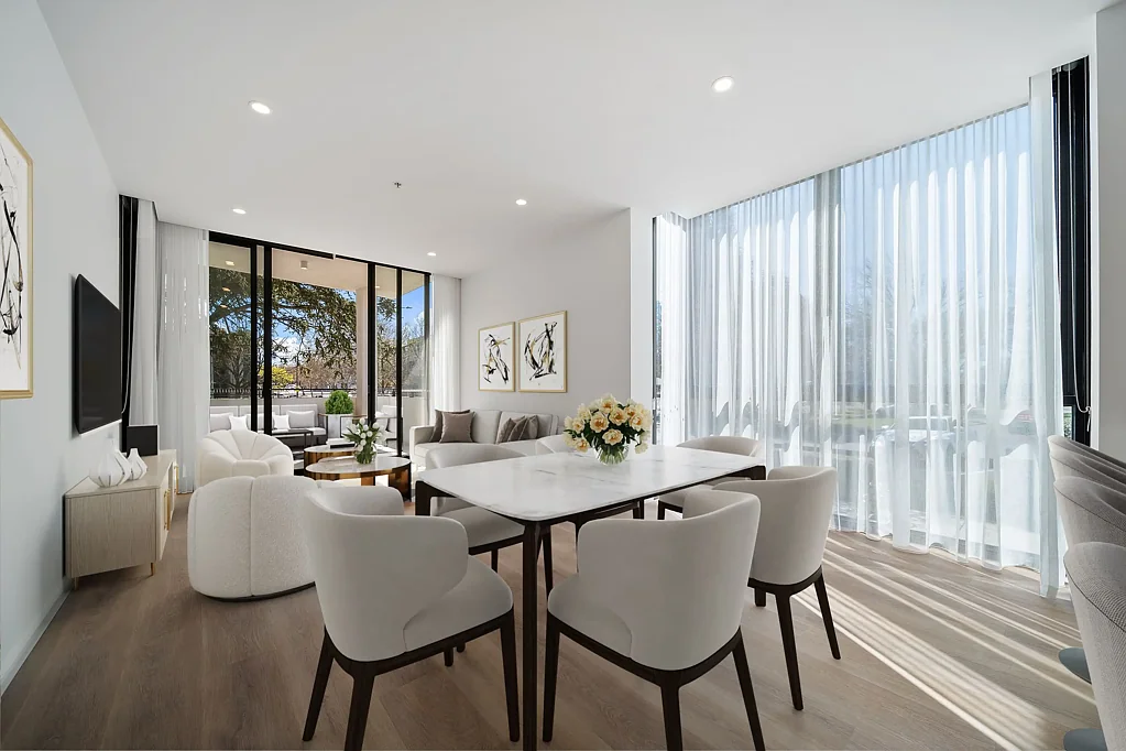 Griffith 2침실 Luxury Living in Manuka: Move-In Ready Renaissance Apartments