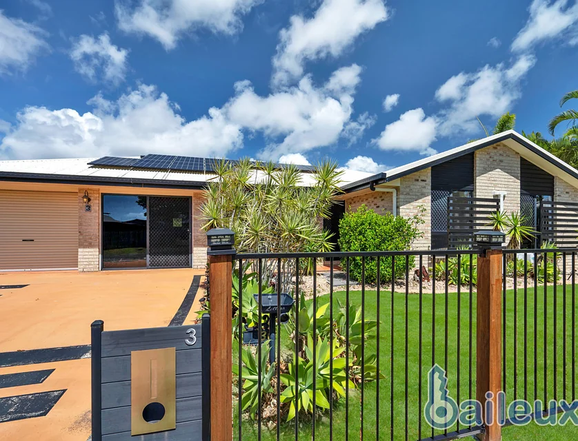 3 Rake Court, Andergrove, QLD 4740, 4 ਕਮਰੇ, 2 ਬਾਥਰੂਮ, House
