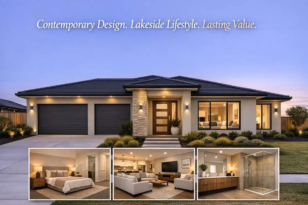 Yarrawonga 4બેડરૂમ Contemporary Design. Lakeside Lifestyle. Lasting Value. Yarrawonga.