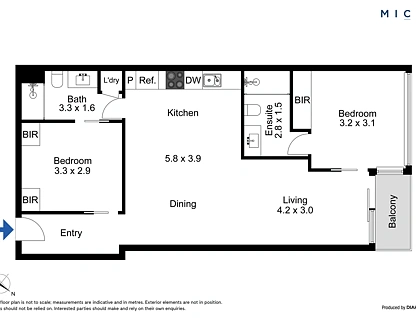 3601/601 Little Lonsdale Street, Melbourne, Melbourne CBD, 2房, 2浴, Apartment