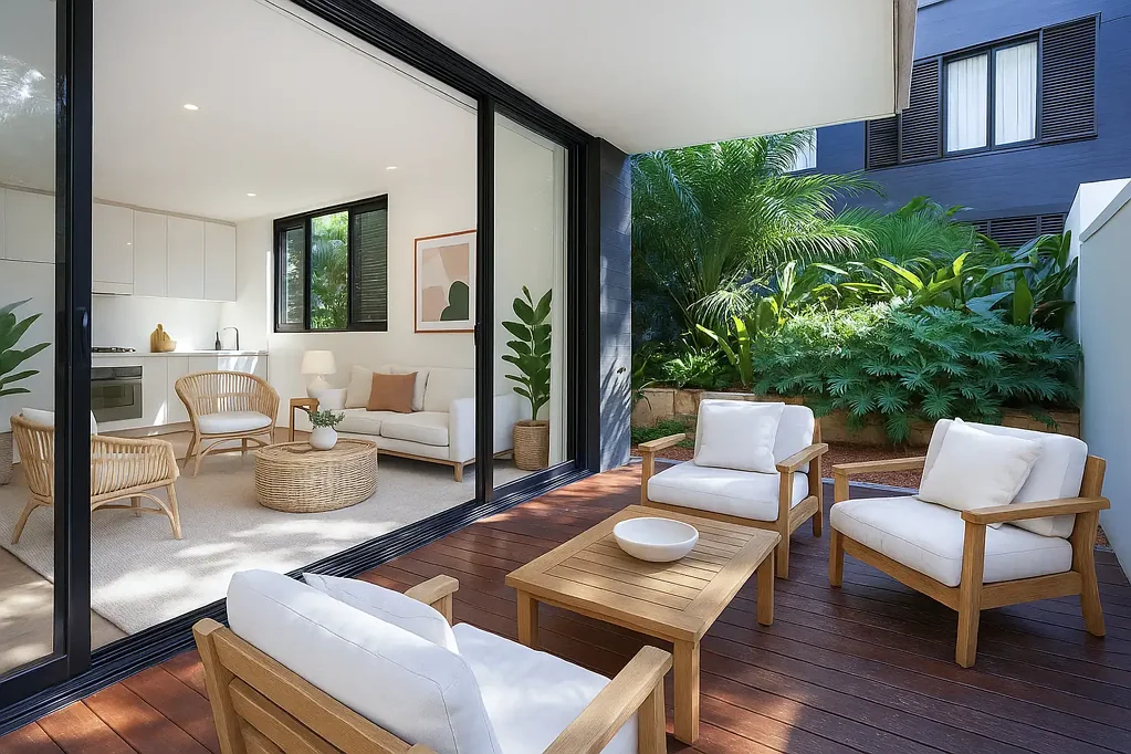 GORGEOUS SUNNY COURTYARD APARTMENT!