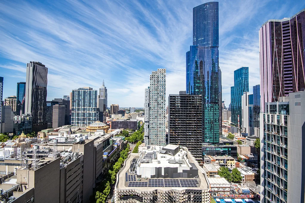 Melbourne 3कमरा SPACIOUS Corner Apartment with CBD Views