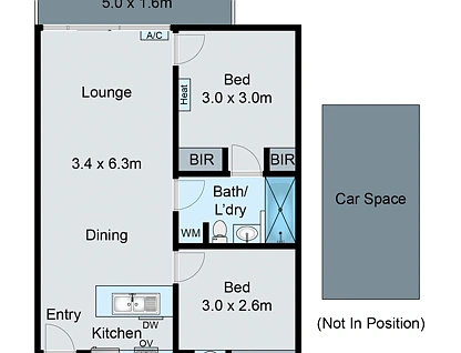 8/2 Monash Green Drive, Clayton, Bayside, 2 Kuwarto, 1 Banyo, Apartment