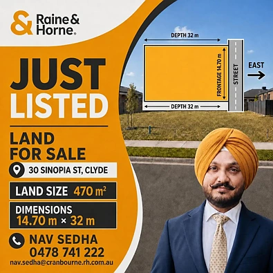 30 Sinopia Street, Clyde, VIC 3978, 0房, 0浴, Section