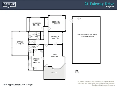 21 Fairway Drive, Kingston, TAS 7050, 3 slaapkamers, 1 badkamers, Unit