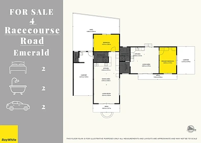 ਮੰਜ਼ਿਲ ਦੀ ਯੋਜਨਾ - 4 Racecourse Road, Emerald, QLD 4720